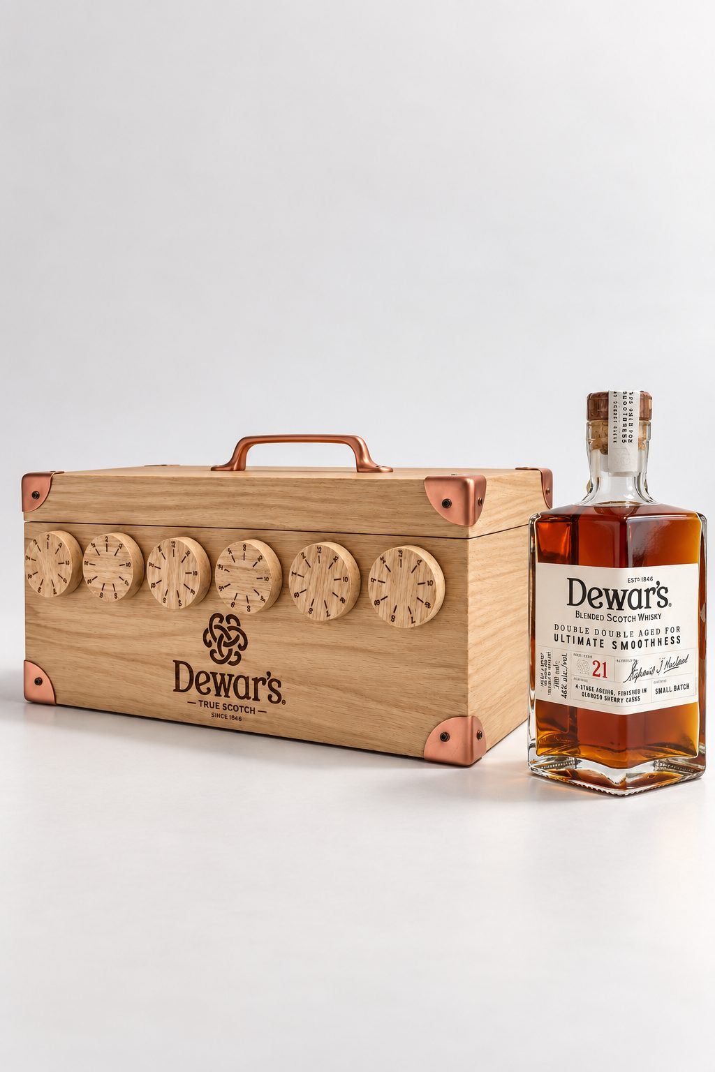 Special piece Dewar’s 21 Years for Dewar’s