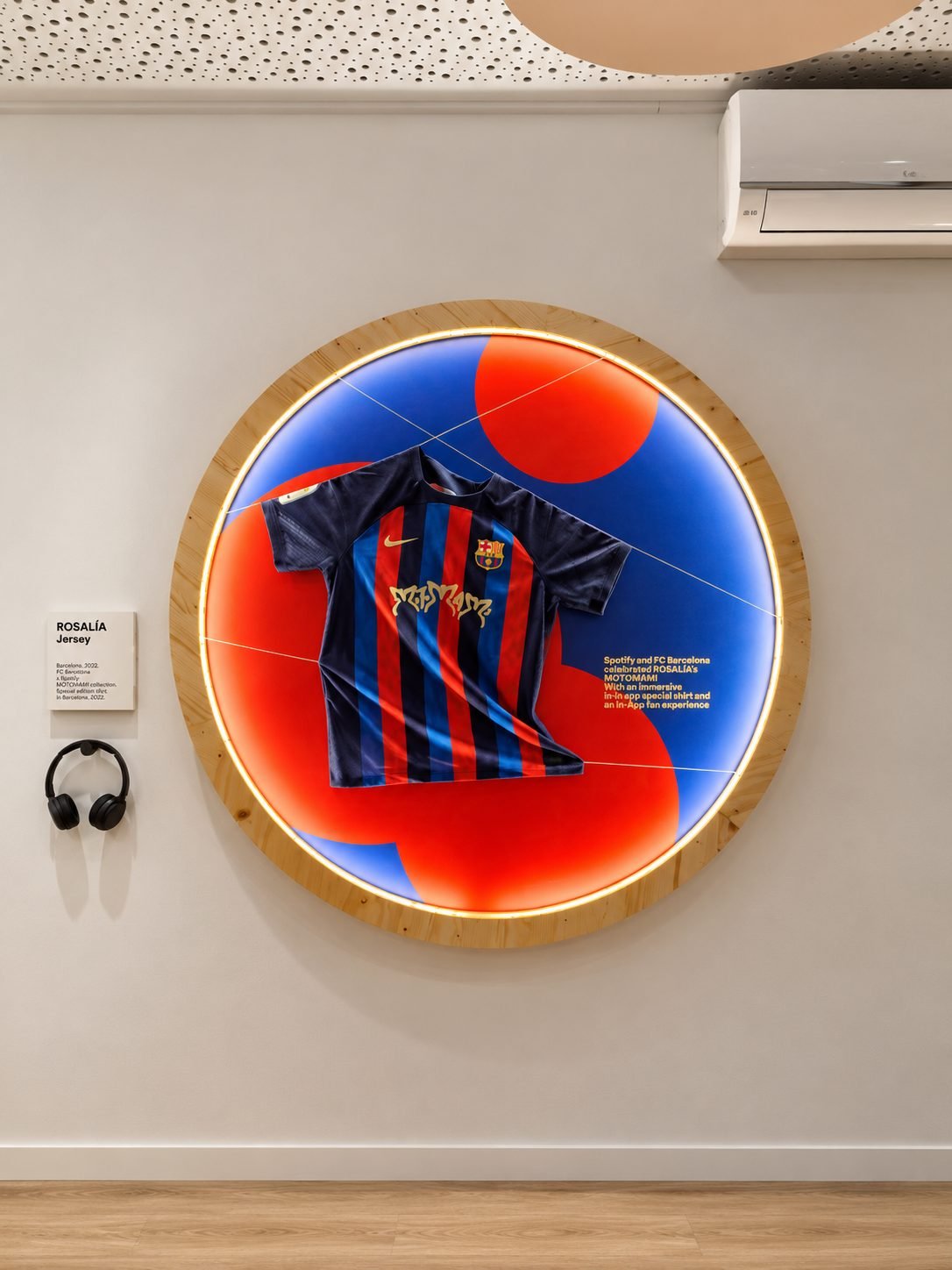 Special piece FCB · Spotify for FC Barcelona × Spotify, Barcelona