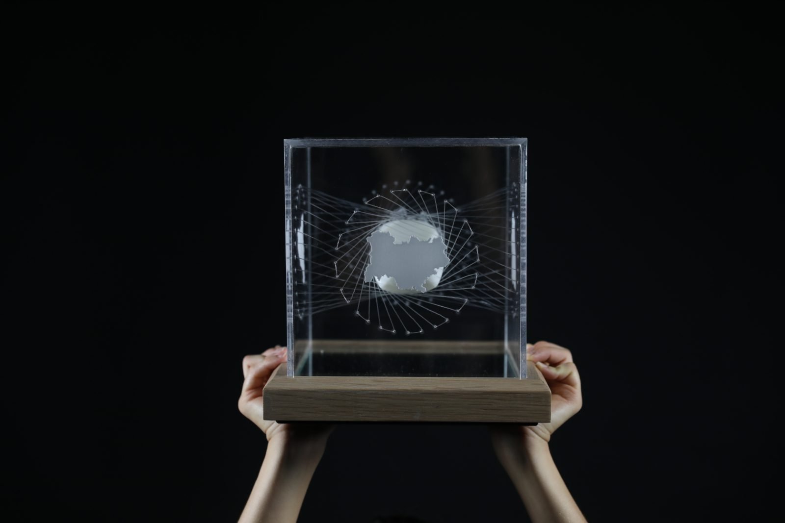 Special piece Go.4.Ward Trophy for IED, Barcelona